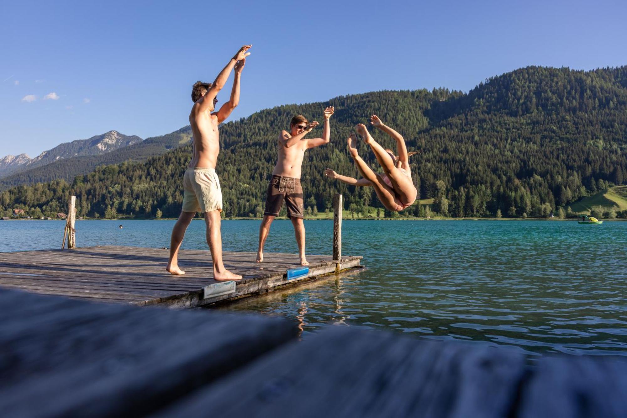 Ferienhof Hoffmann Ξενοδοχείο Weissensee Εξωτερικό φωτογραφία